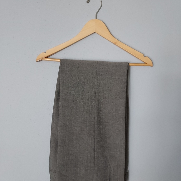 Ann Taylor Suit Taupe. Blazer size 2, trousers size 4 curvy. - Picture 4 of 6